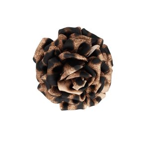 Broche/haarclip Panter | Bruin